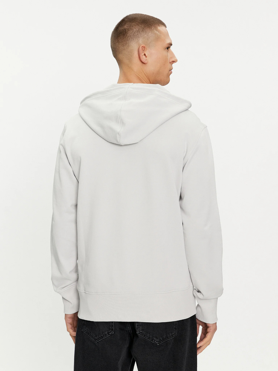 detail Calvin Klein pánská šedá mikina