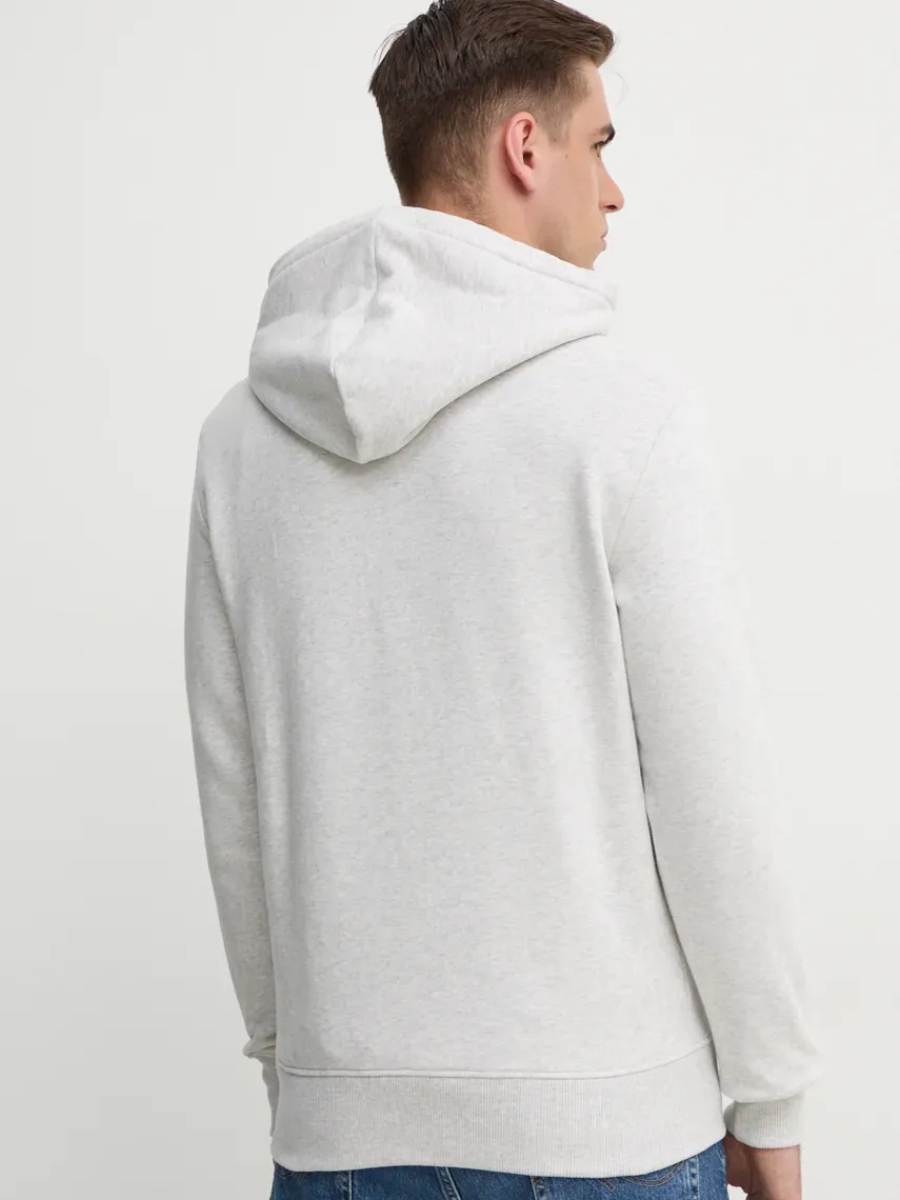 detail Calvin Klein pánská šedá mikina