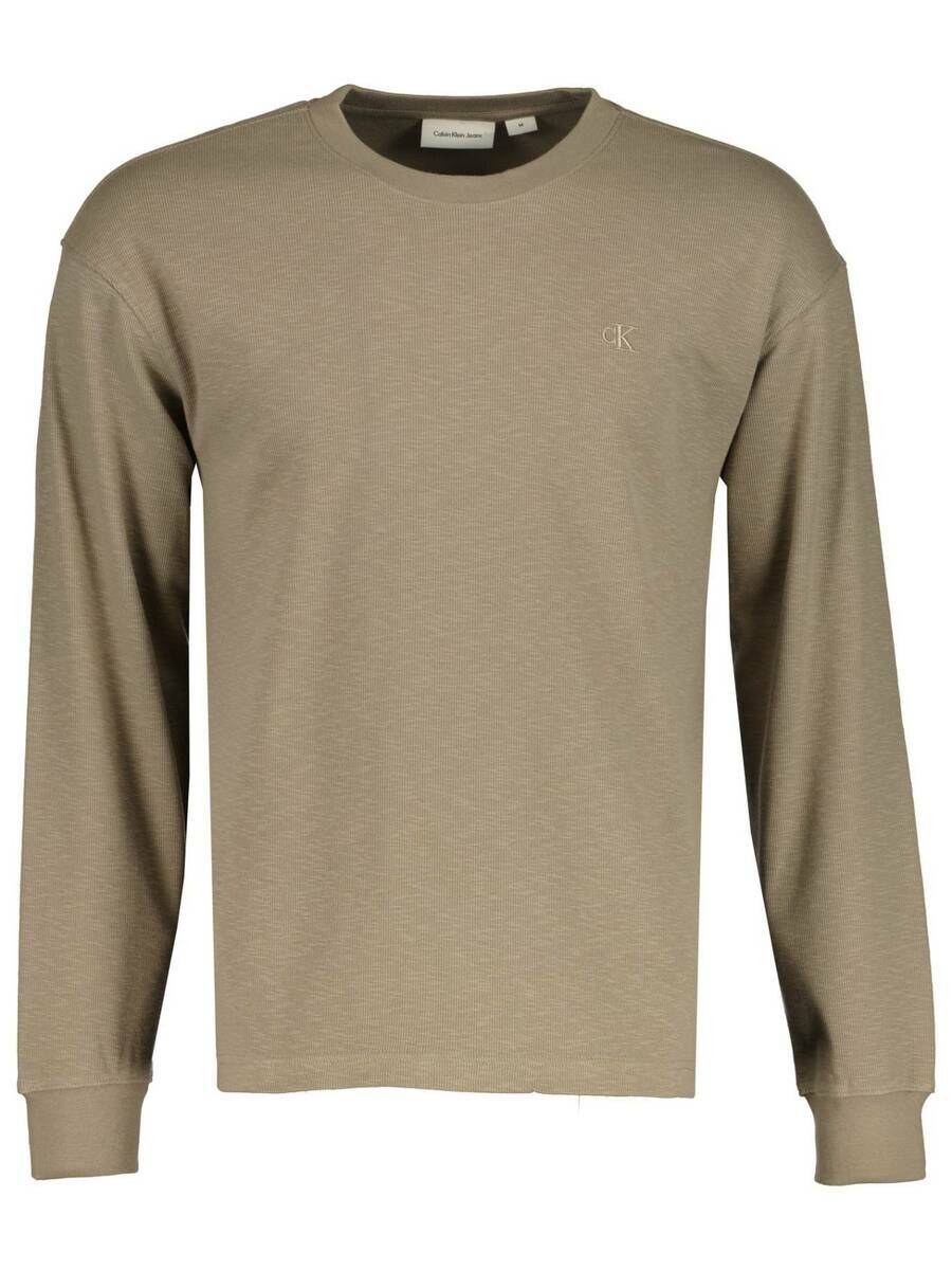 detail Calvin Klein pánské žíhané tričko