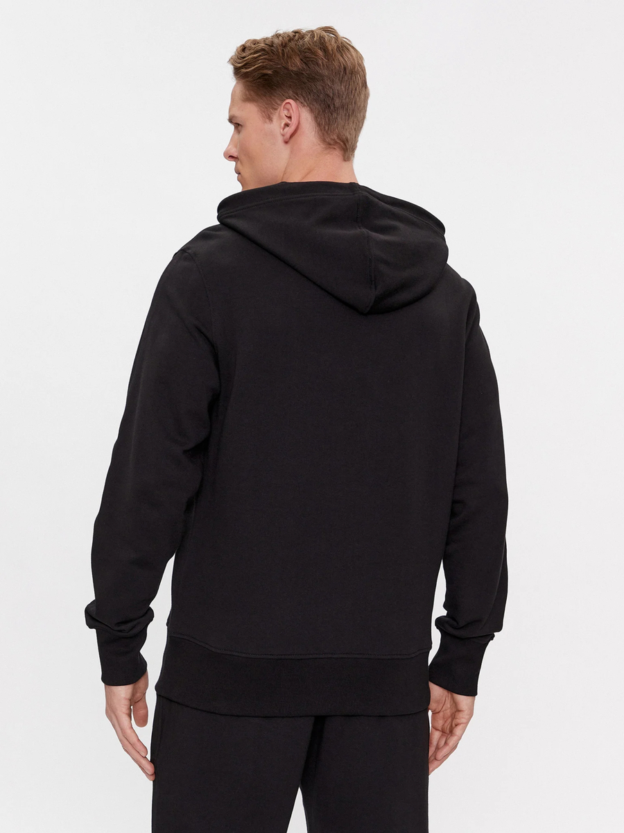 detail Calvin Klein pánská černá mikina