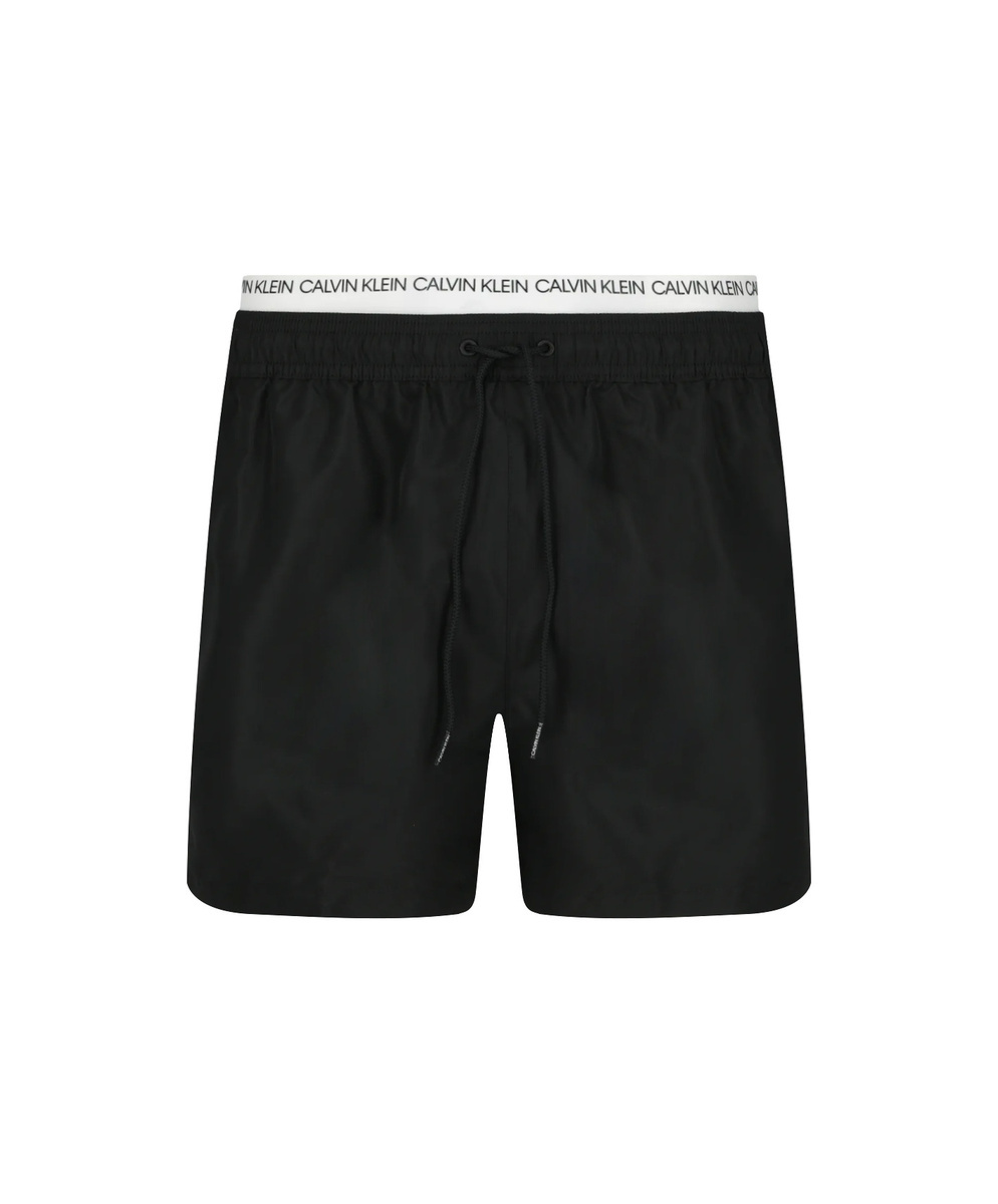 detail Calvin Klein pánské černé plavky