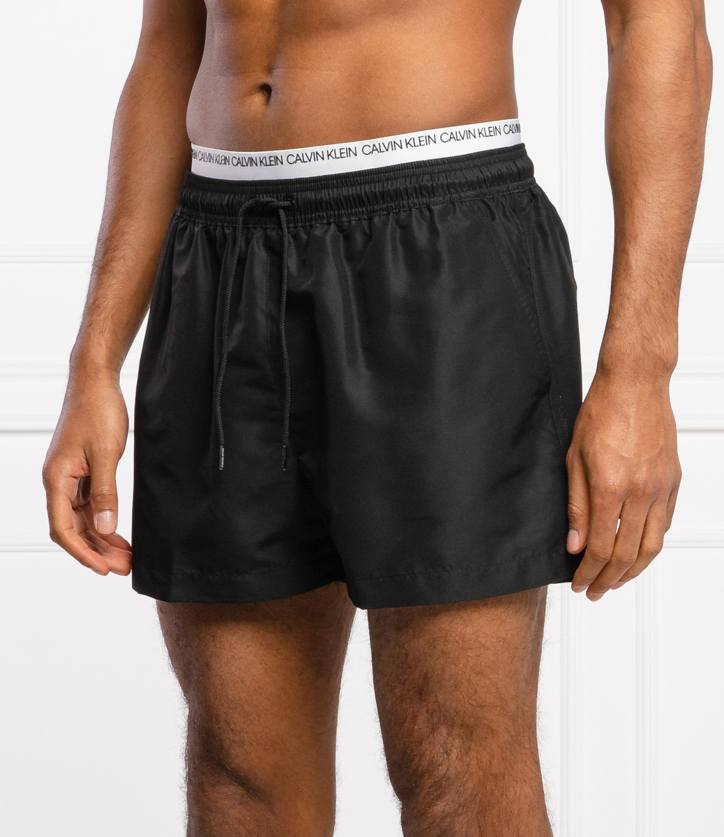 detail Calvin Klein pánské černé plavky