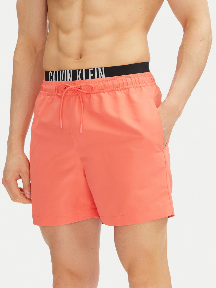 detail Calvin Klein pánské korálově červené plavky