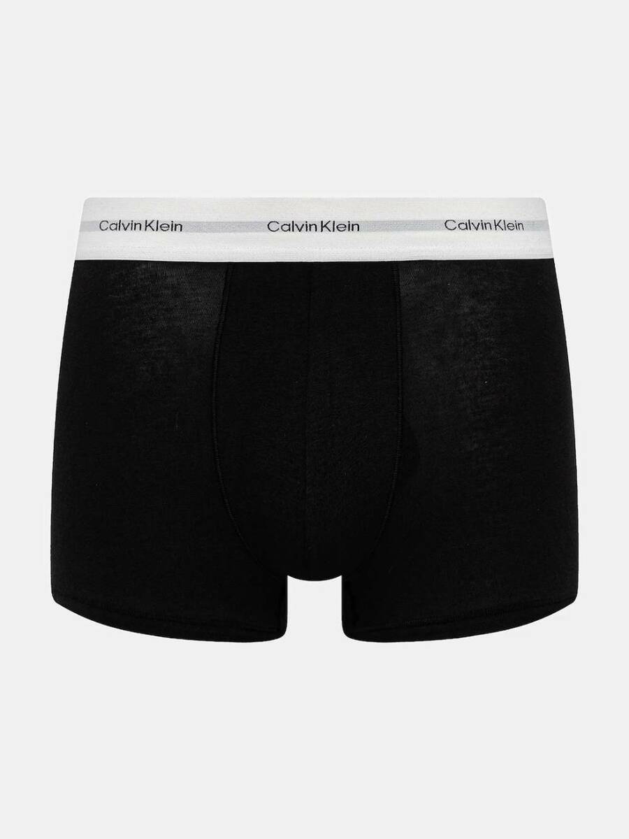 detail Calvin Klein pánské černé boxerky 3 pack