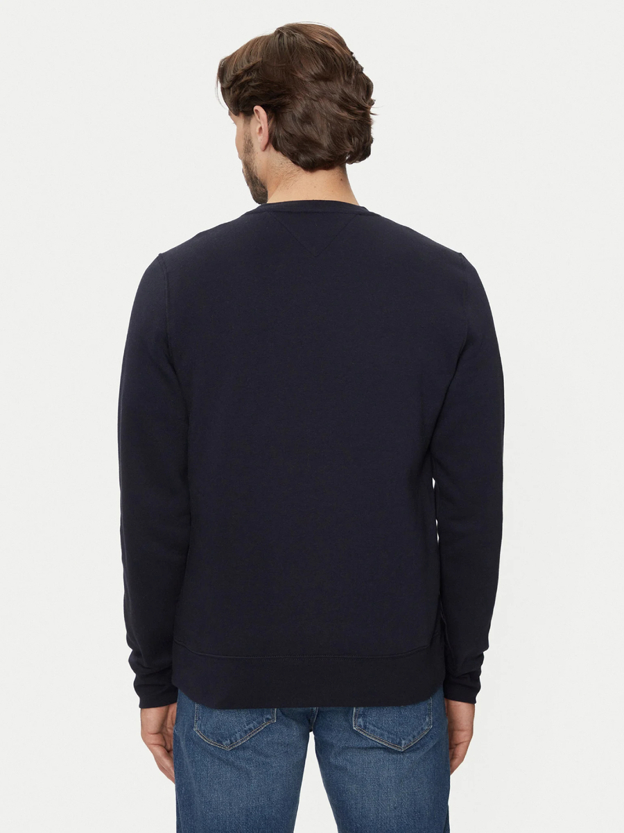 detail Tommy Hilfiger pánská tmavě modrá mikina