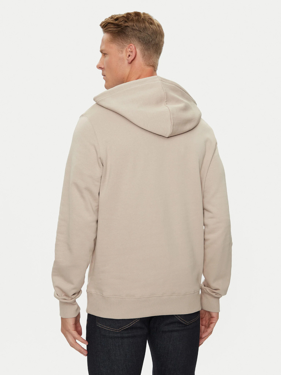 detail Calvin Klein pánská béžová mikina