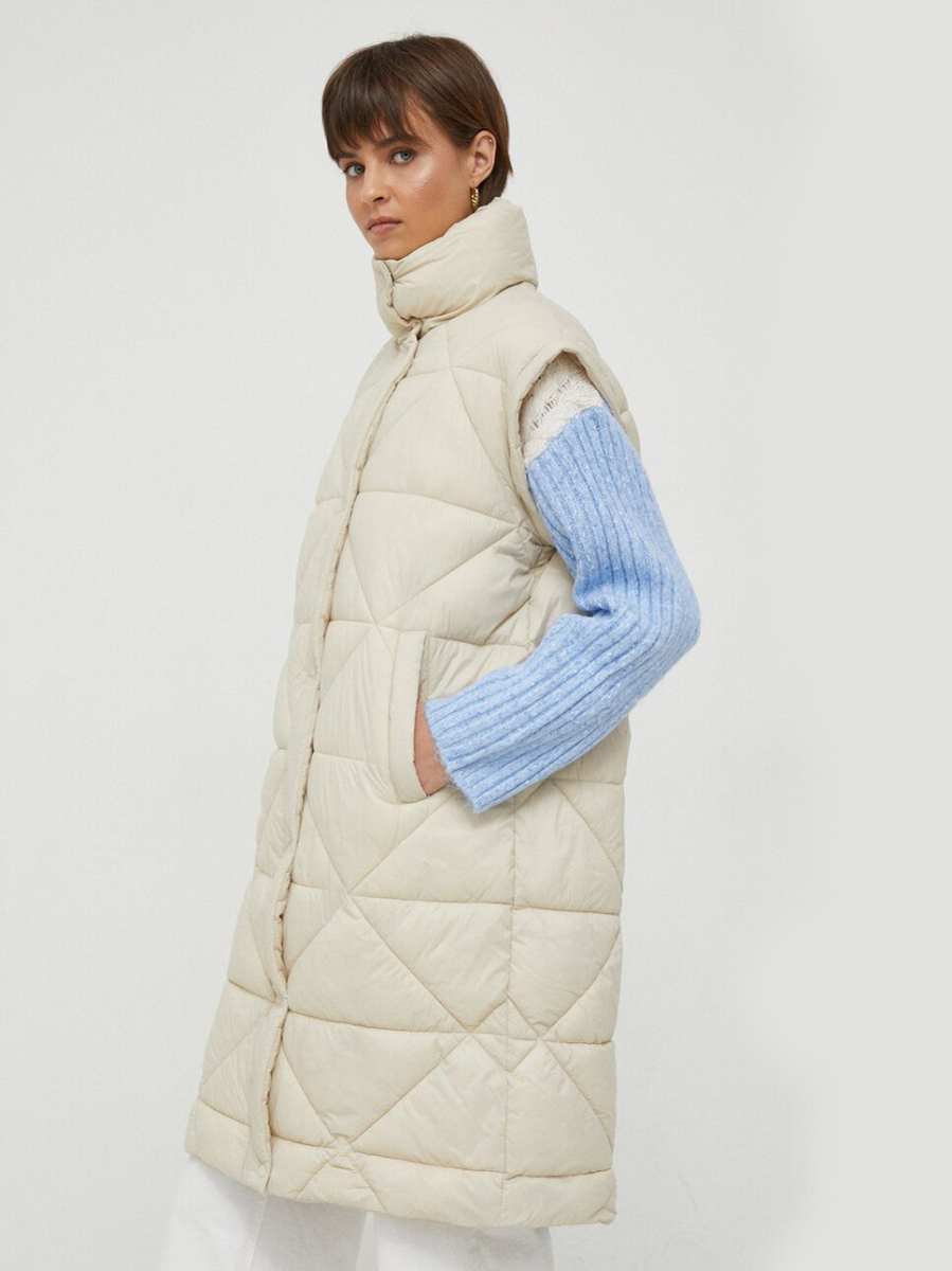 detail Pepe Jeans dámská krémová bunda