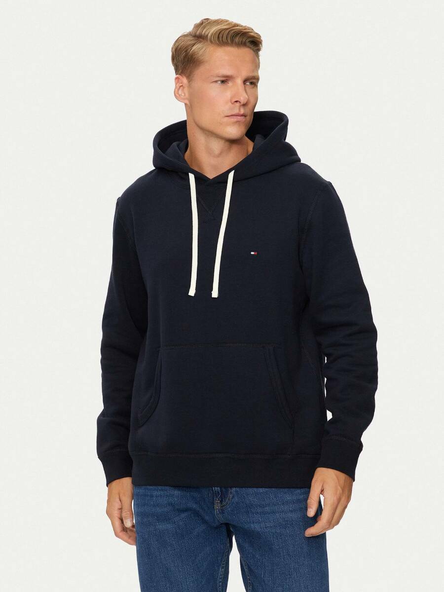 detail Tommy Hilfiger pánská tmavě modrá mikina