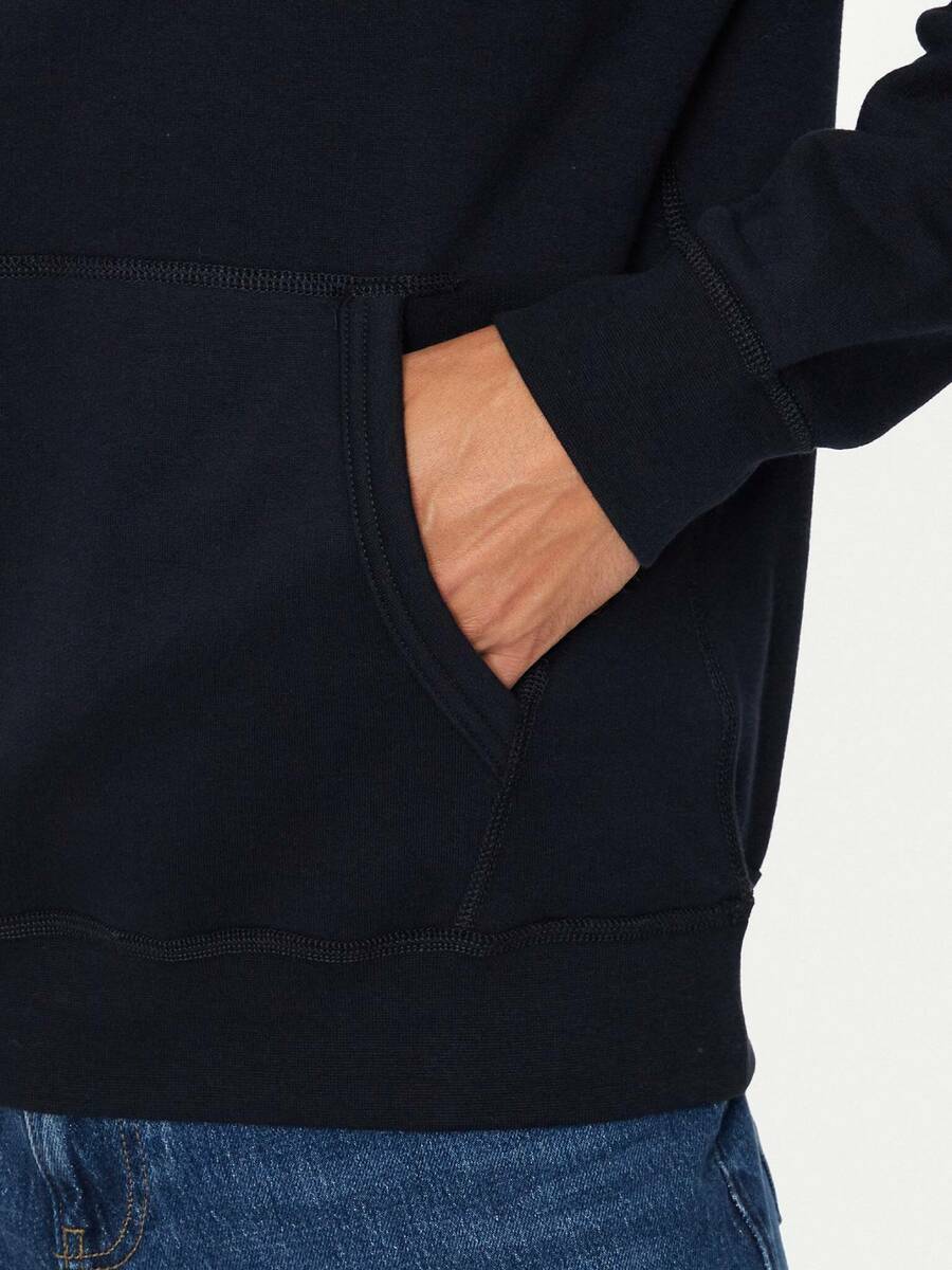 detail Tommy Hilfiger pánská tmavě modrá mikina