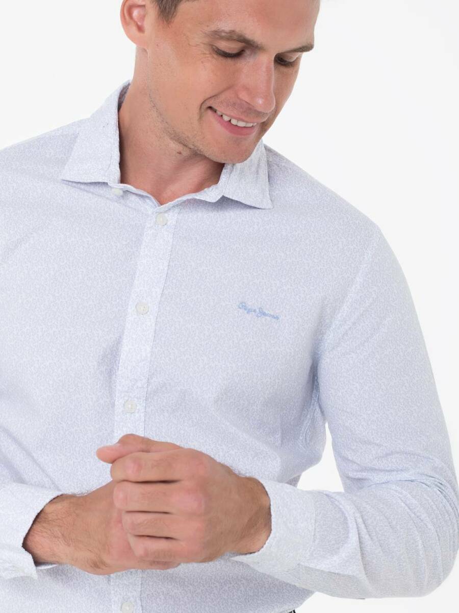 detail Pepe Jeans pánská košile Pascal