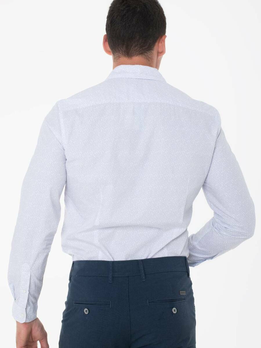 detail Pepe Jeans pánská košile Pascal