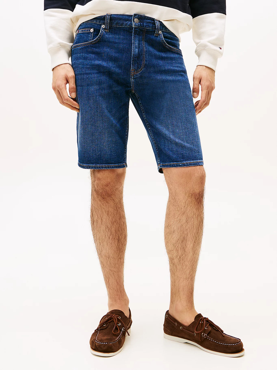 detail Tommy Hilfiger pánské riflové šortky