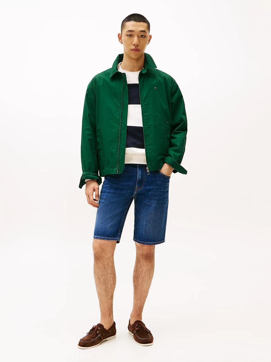 detail Tommy Hilfiger pánské riflové šortky