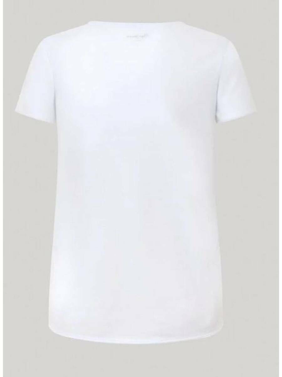 detail Pepe Jeans dámské bílé tričko Jury