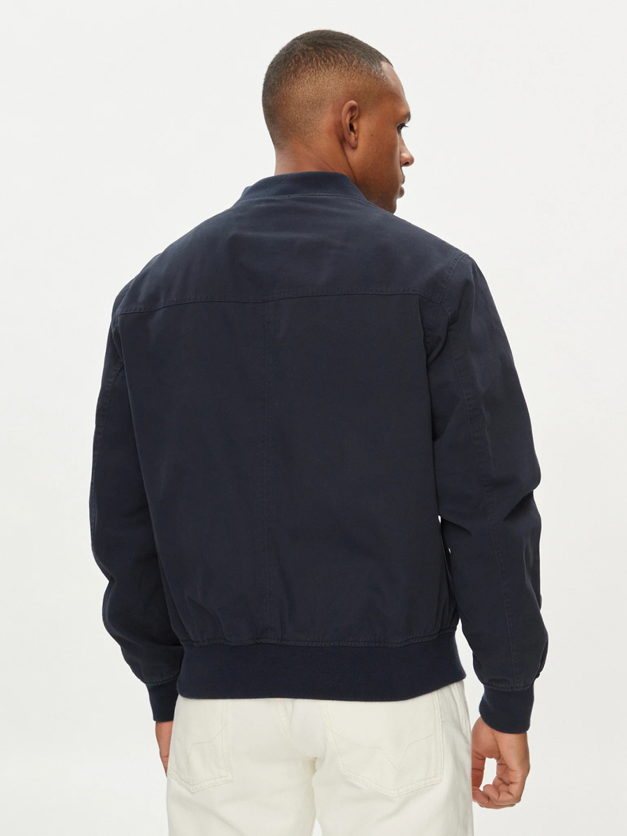 detail Pepe Jeans pánský tmavě modrý bomber
