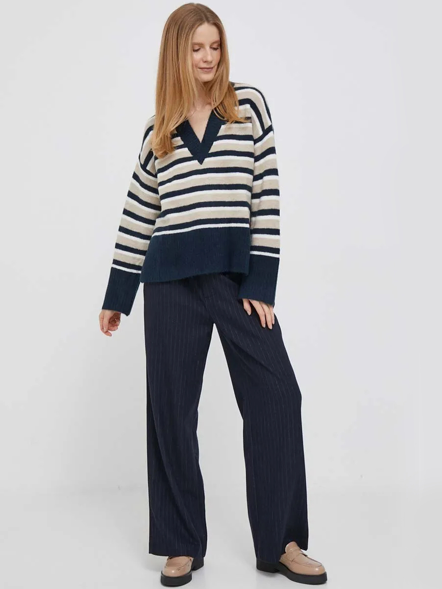detail Pepe Jeans dámský pruhovaný svetr