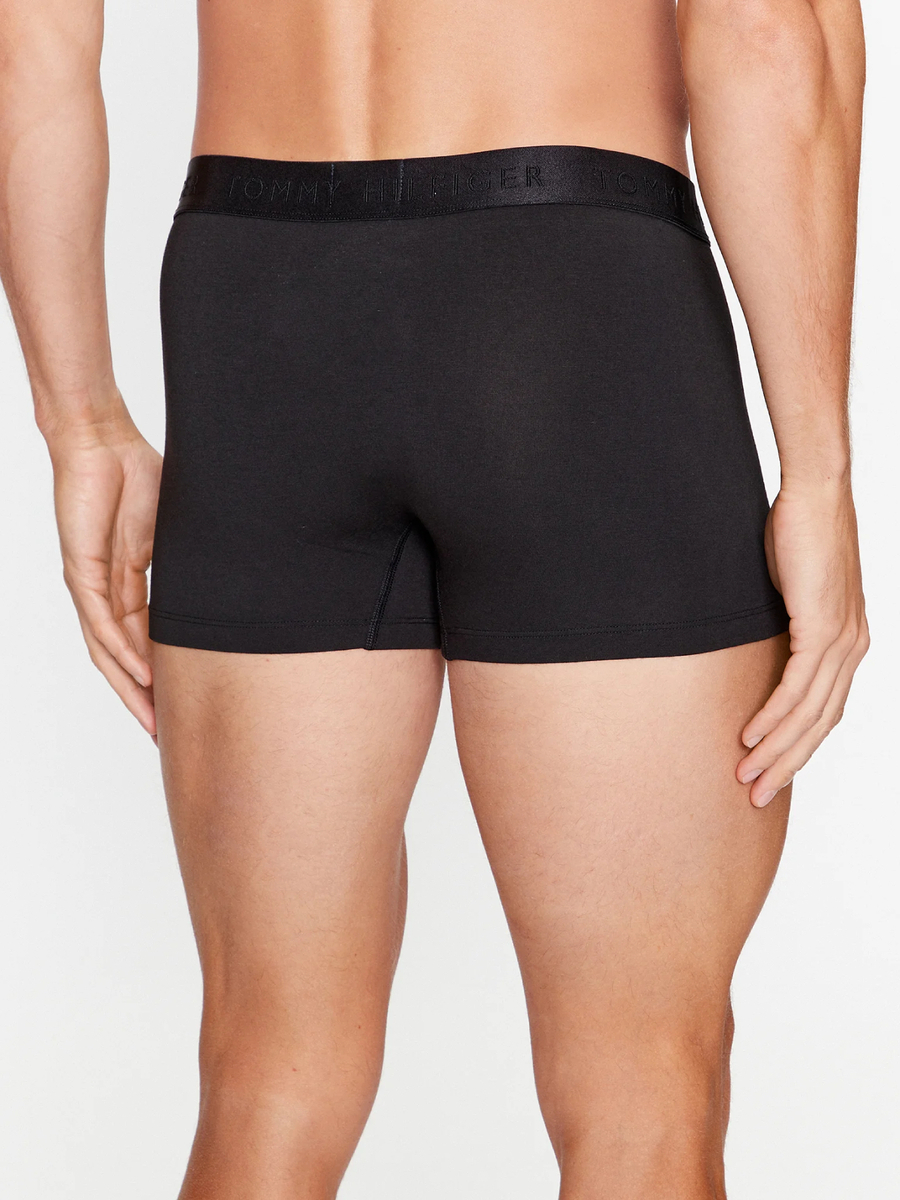 detail Tommy Hilfiger pánské černé boxerky 3 pack