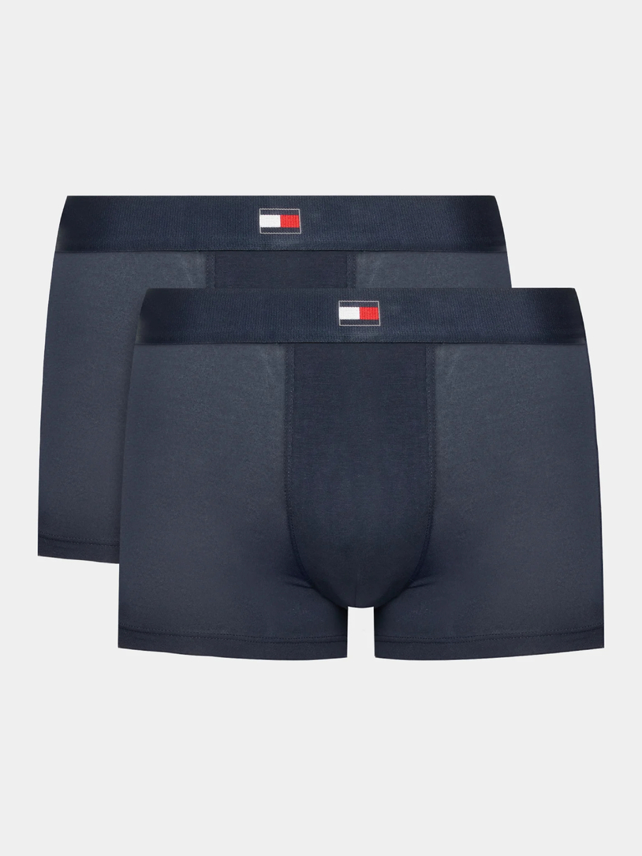 detail Tommy Hilfiger pánské tmavě modré boxerky 2pack