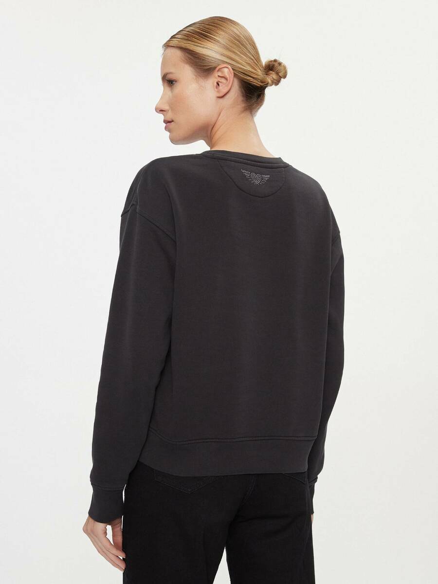 detail Pepe Jeans dámská černá mikina Harley