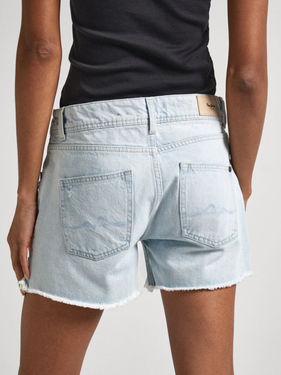 detail Pepe Jeans dámské šortky RELAXED