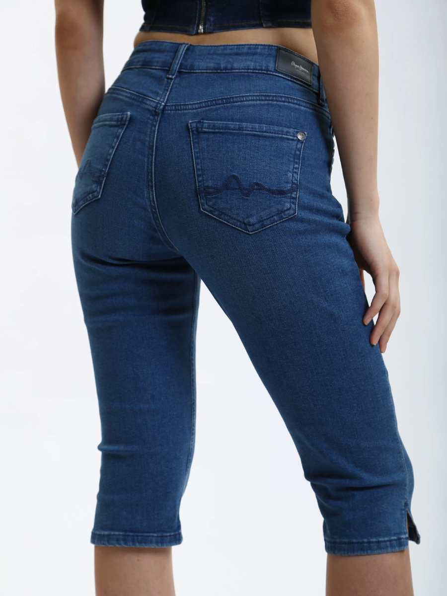 detail Pepe Jeans dámské džínové kraťasy