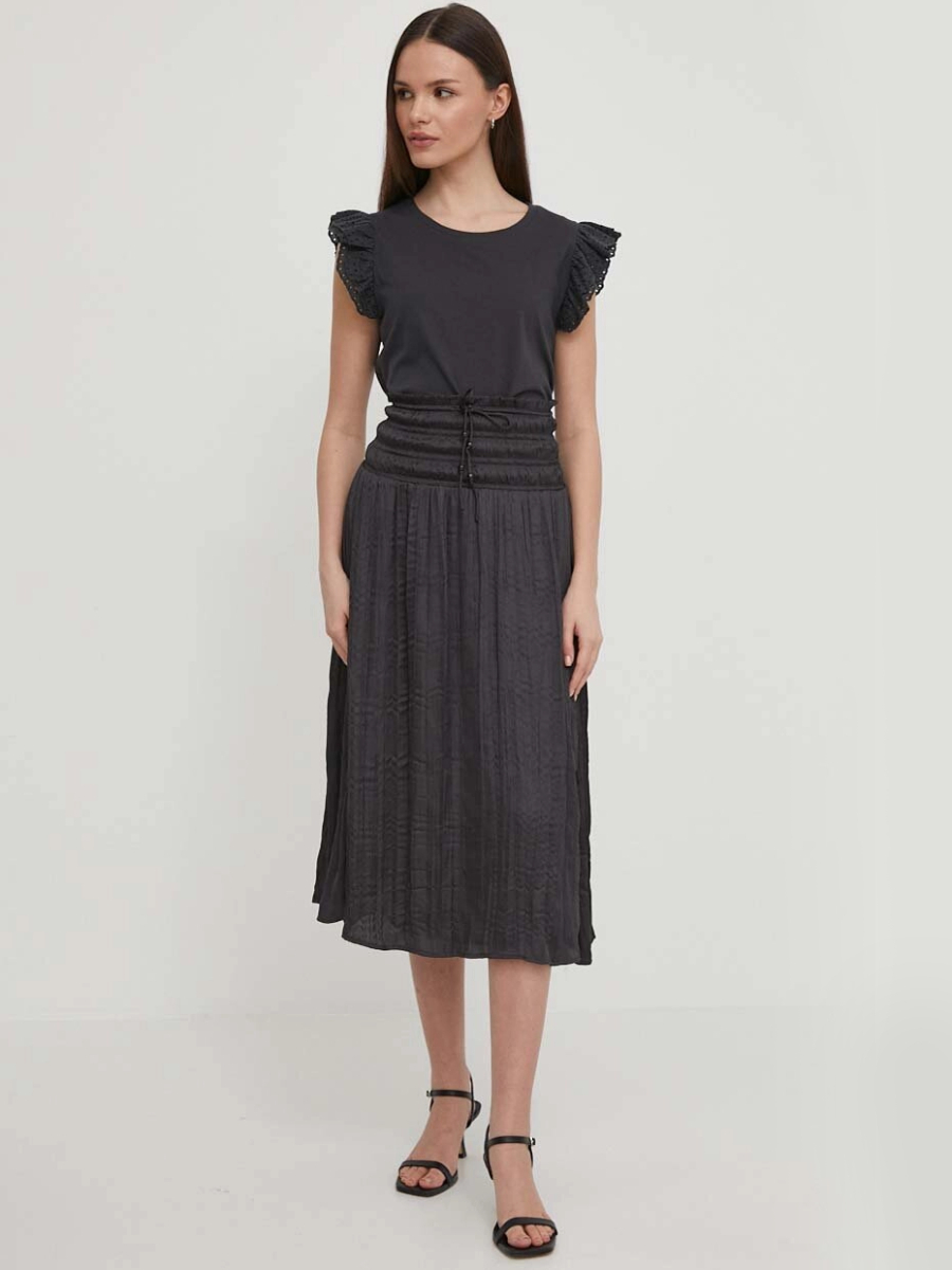 detail Pepe Jeans dámská černá sukně