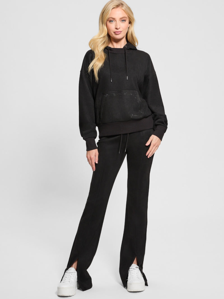 detail Guess dámské černé tepláky