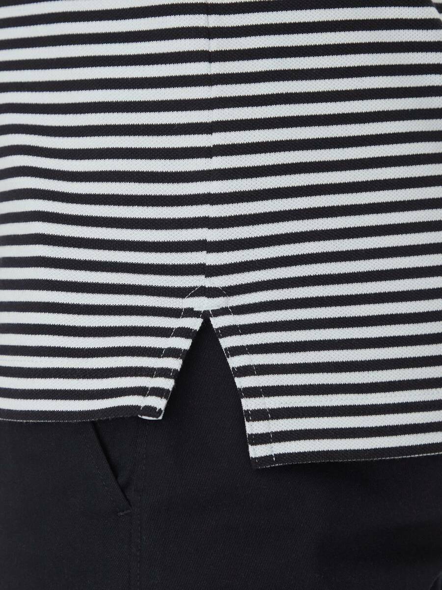 detail Tommy Hilfiger pánské pruhované polo tričko