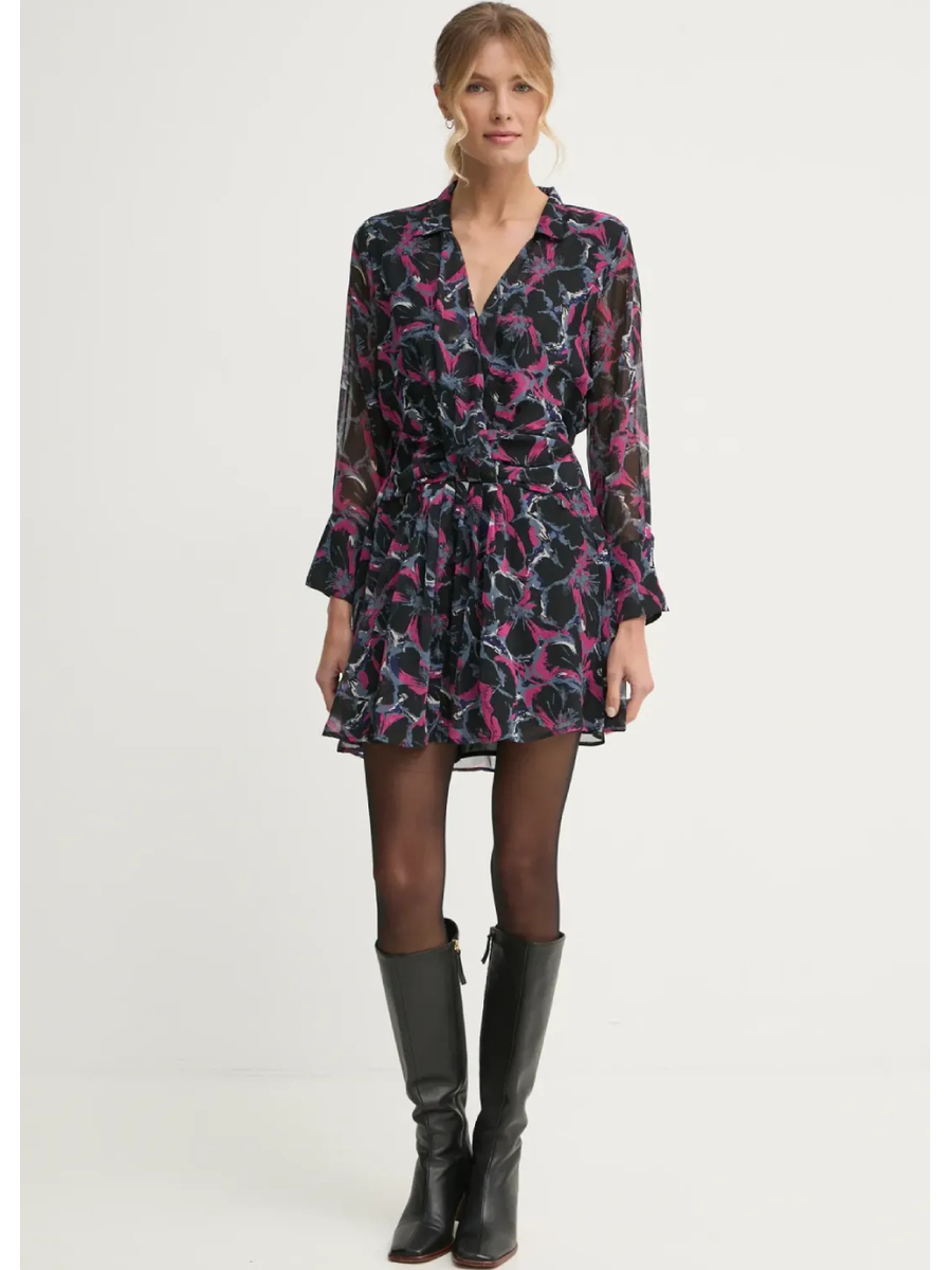 detail Pepe Jeans dámské vzorované šaty