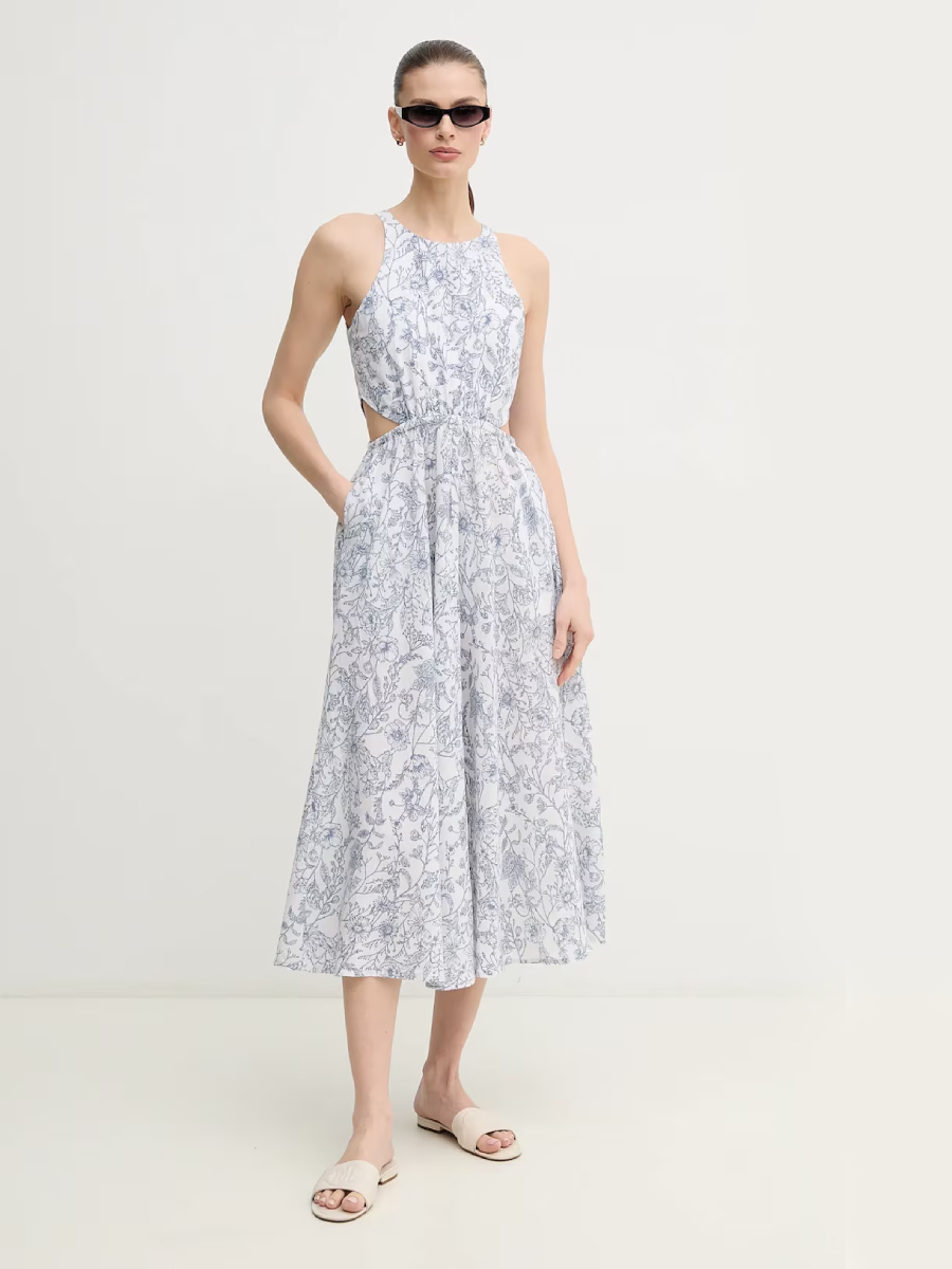 detail Pepe Jeans dámské vzorované šaty Donatella