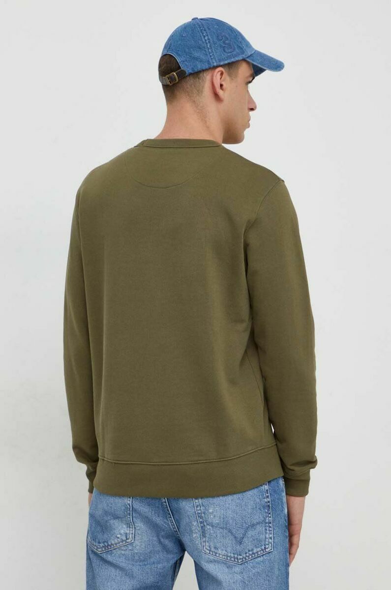 detail Pepe Jeans pánská khaki mikina JOE