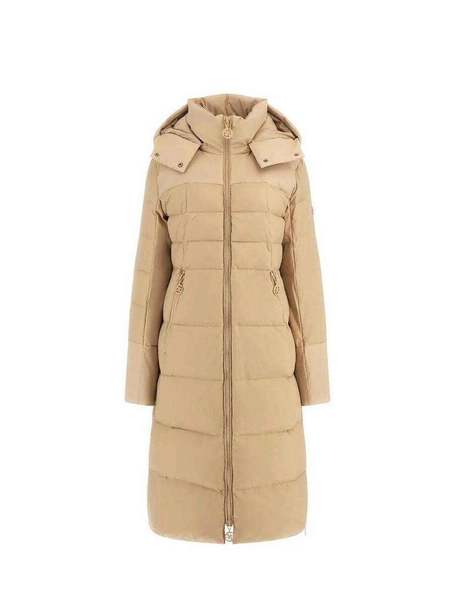 detail Guess dámská béžová bunda