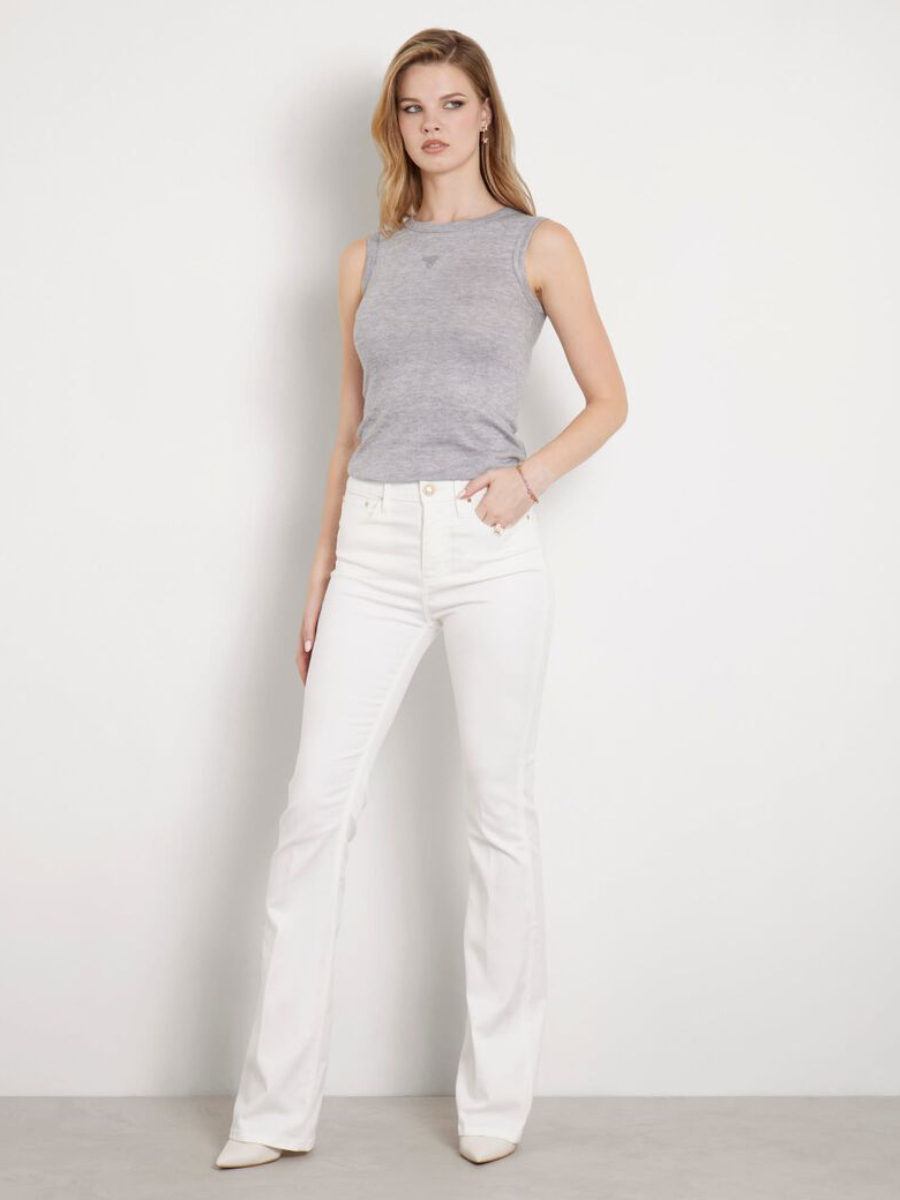 detail Guess dámský šedý top