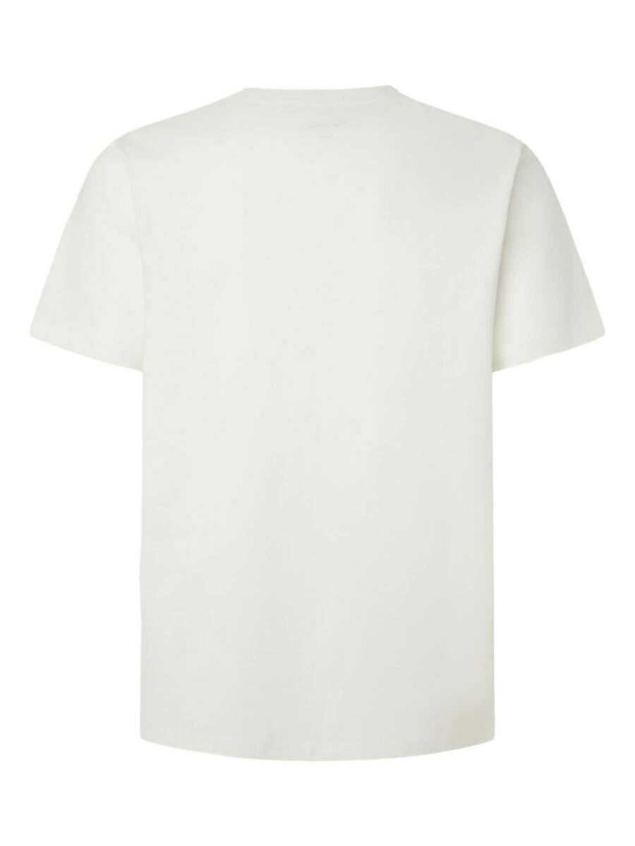 detail Pepe Jeans pánské bílé tričko Arsham