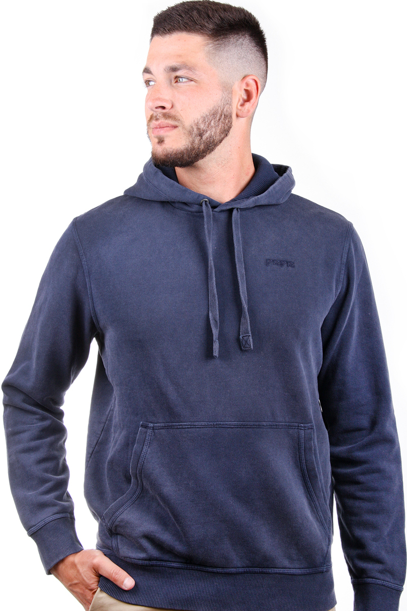 detail Pepe Jeans pánská tmavě modrá mikina Lawson