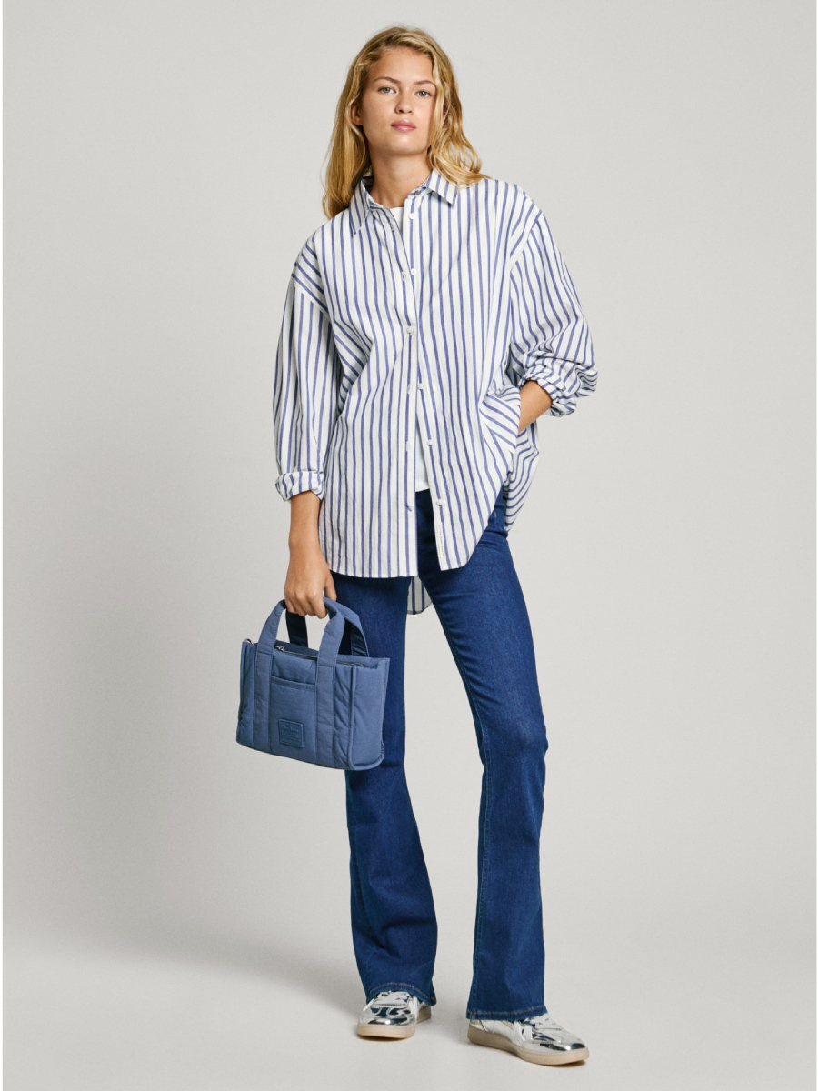 detail Pepe Jeans dámská pruhovaná košile