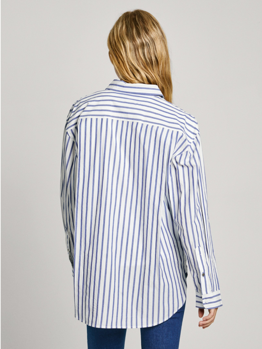 detail Pepe Jeans dámská pruhovaná košile
