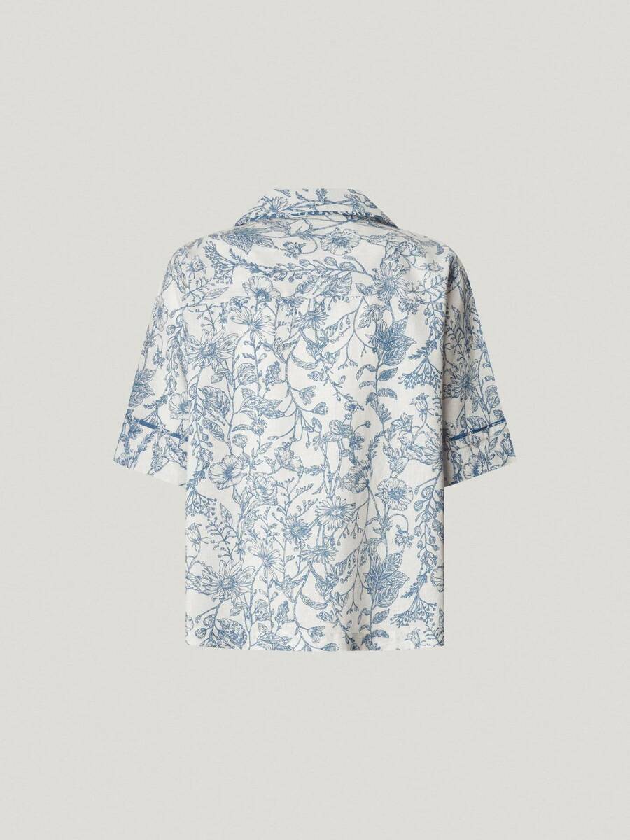 detail Pepe Jeans dámská květovaná halenka Doris