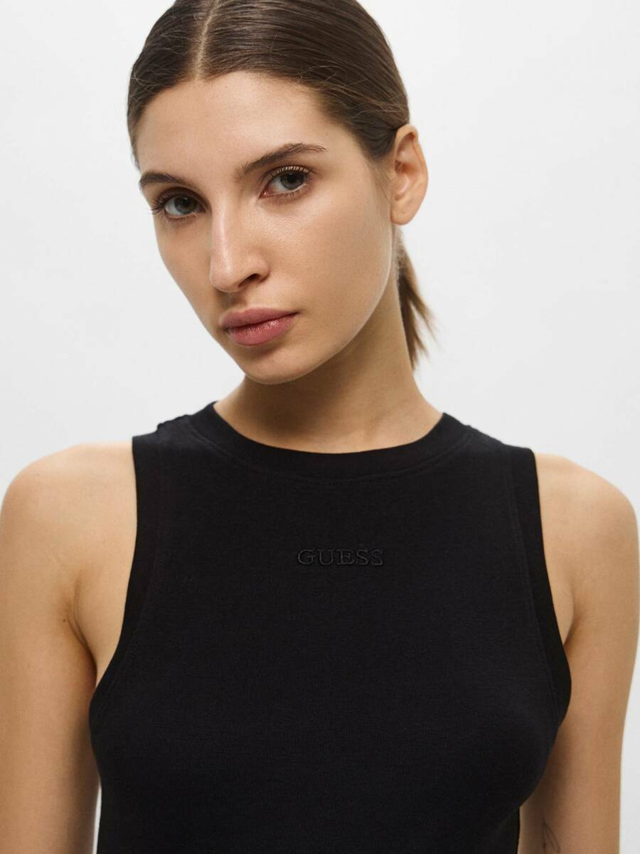 detail Guess dámský černý top