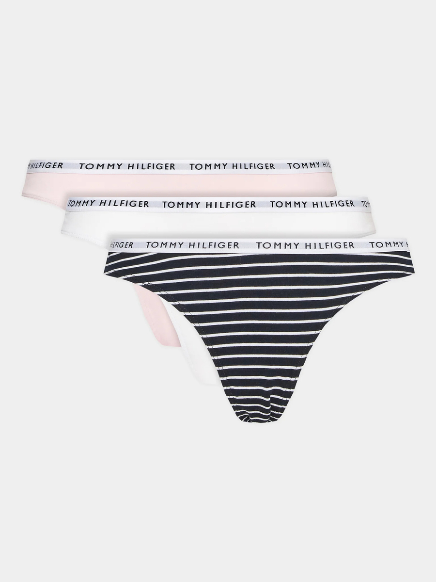 detail Tommy Hilfiger dámské kalhotky 3pack