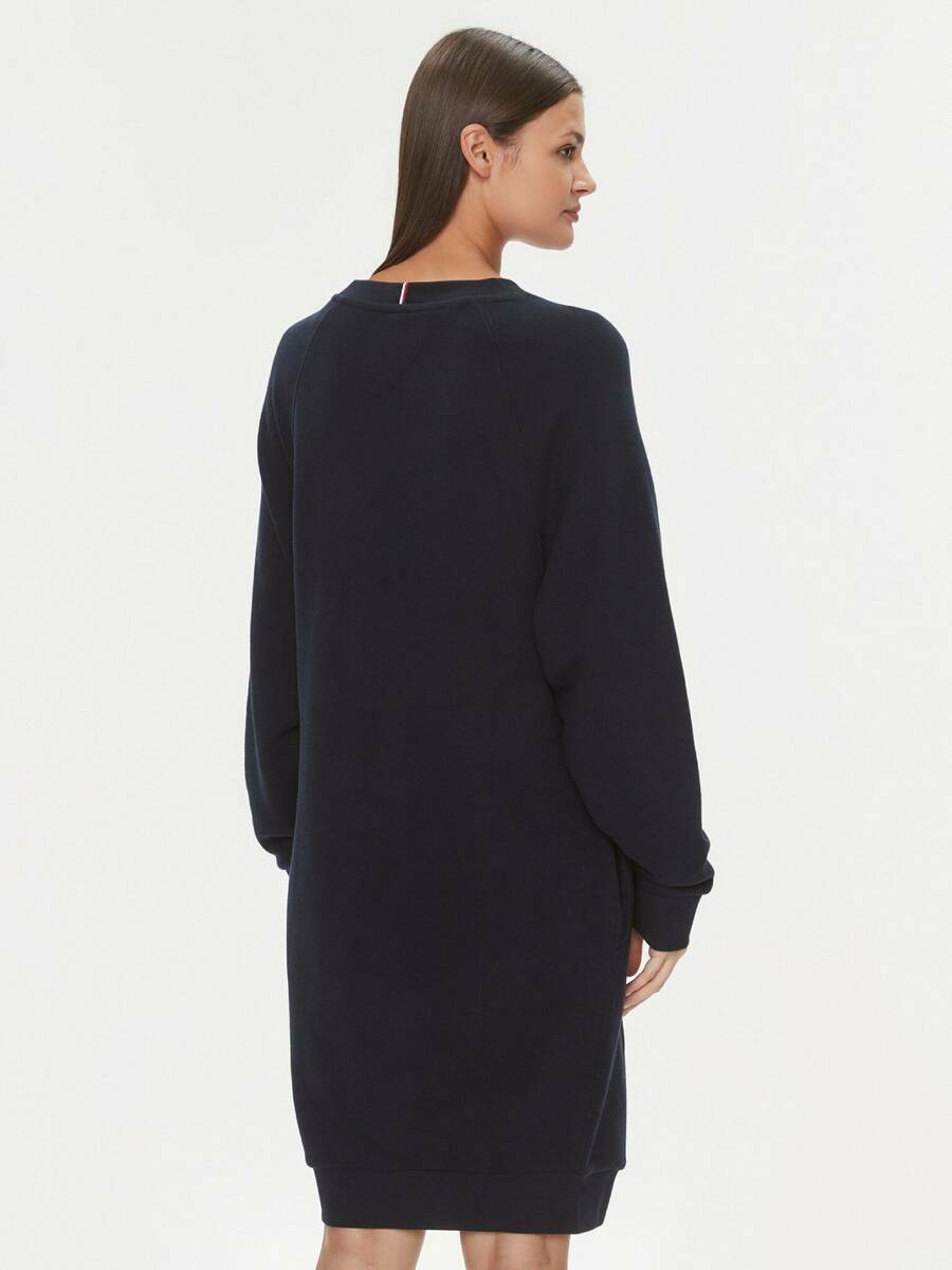 detail Tommy Hilfiger dámské tmavě modré šaty 1985