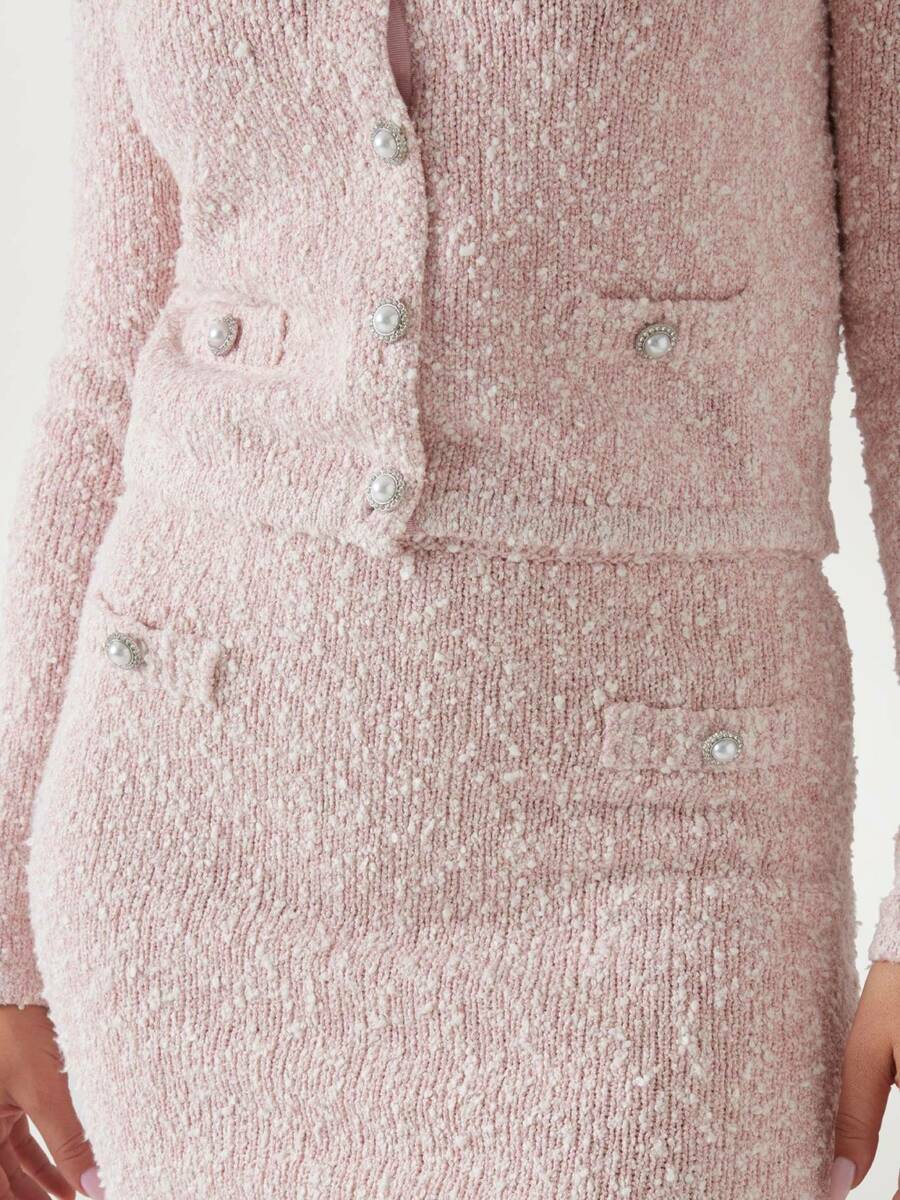 detail Guess dámská růžová sukně