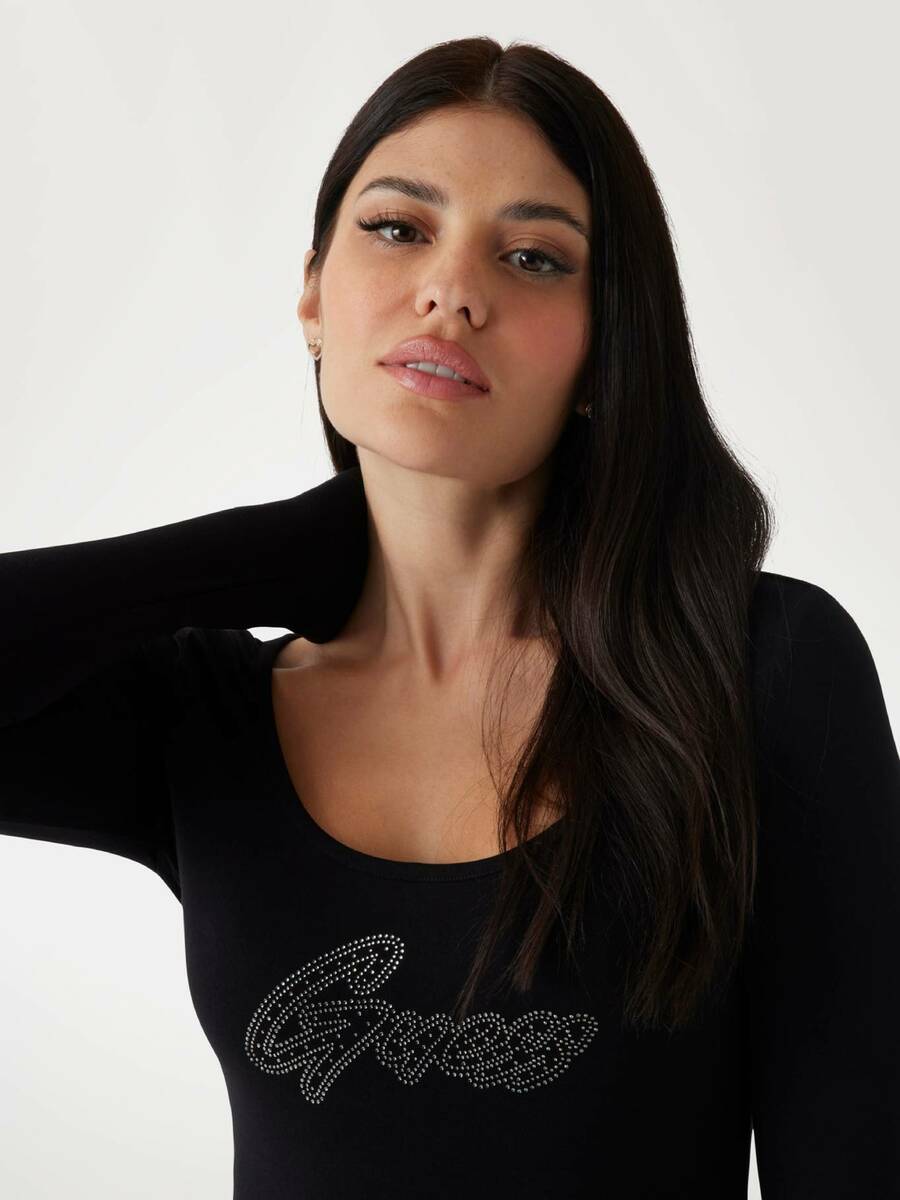 detail Guess dámské černé body