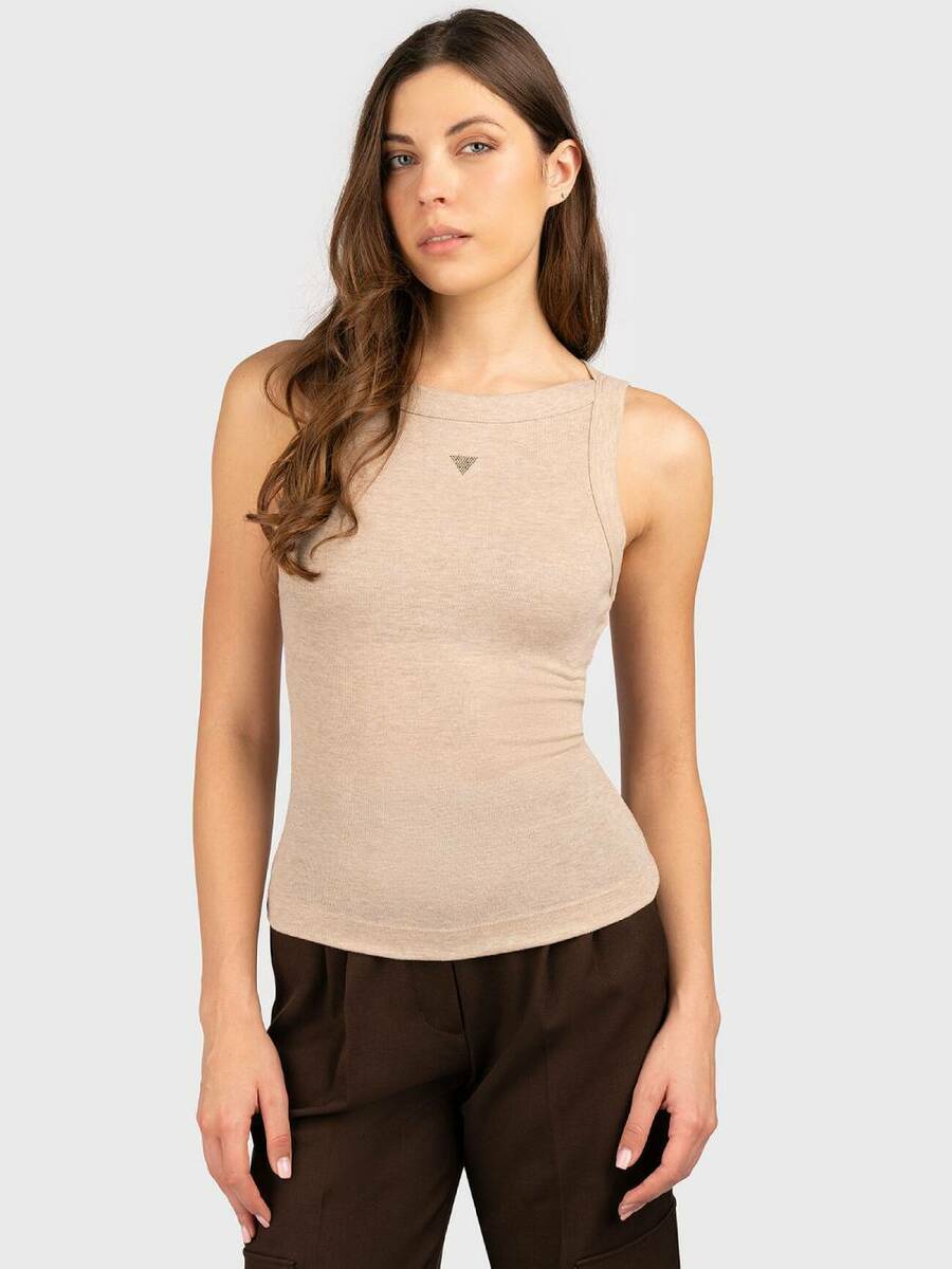 detail Guess dámský béžový top