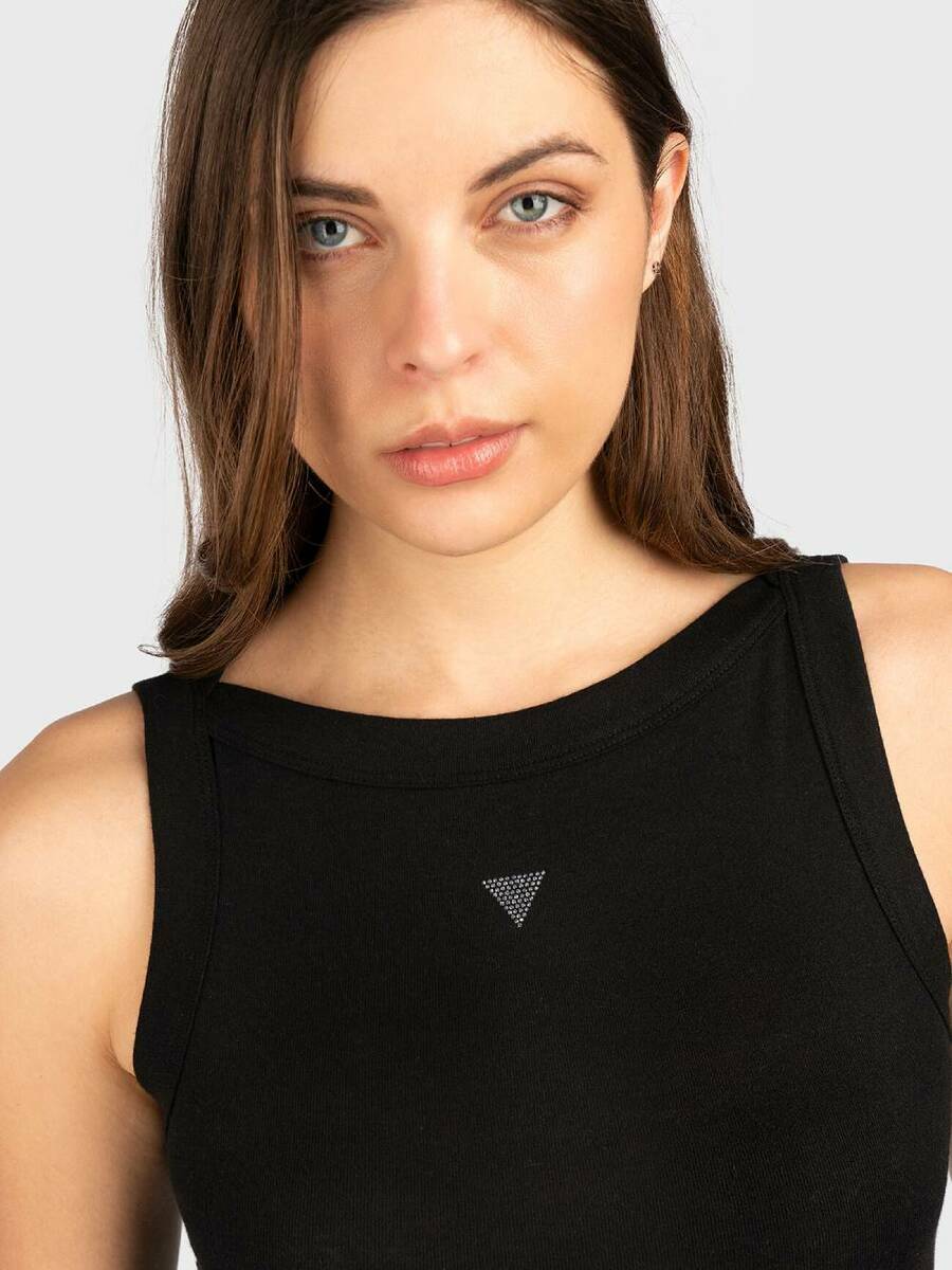 detail Guess dámský černý top