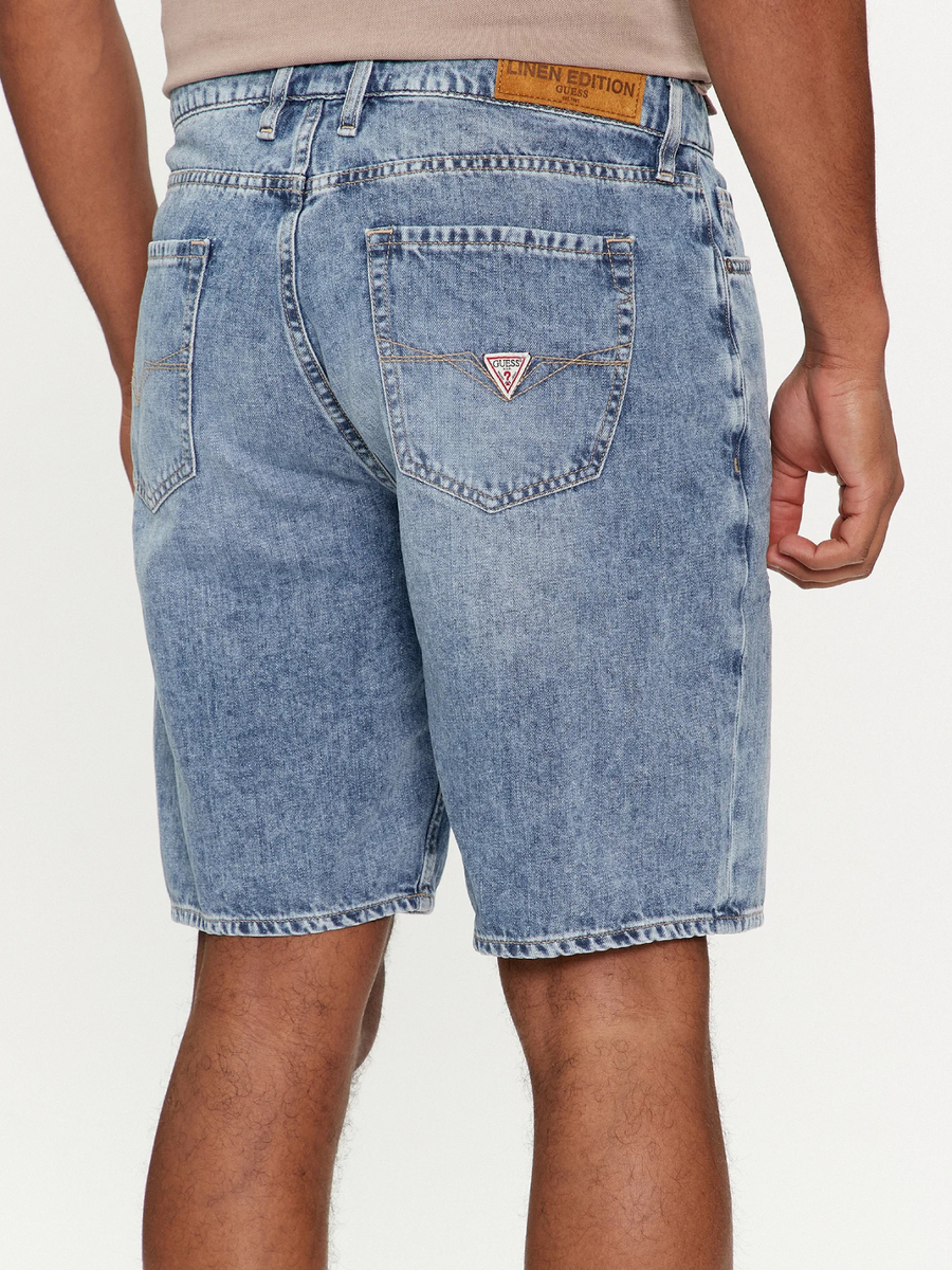 detail Guess pánské džínové šortky