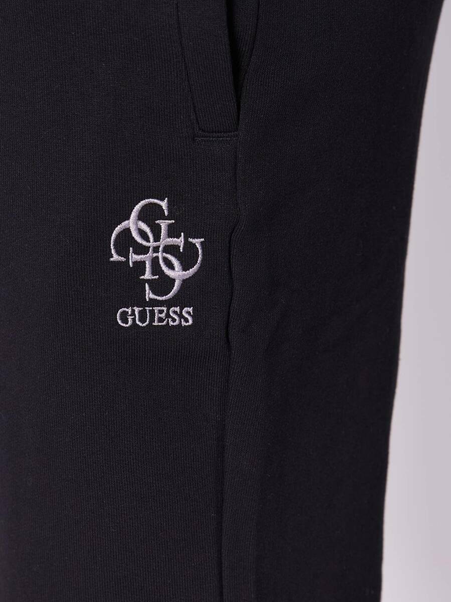 detail Guess pánské černé šortky
