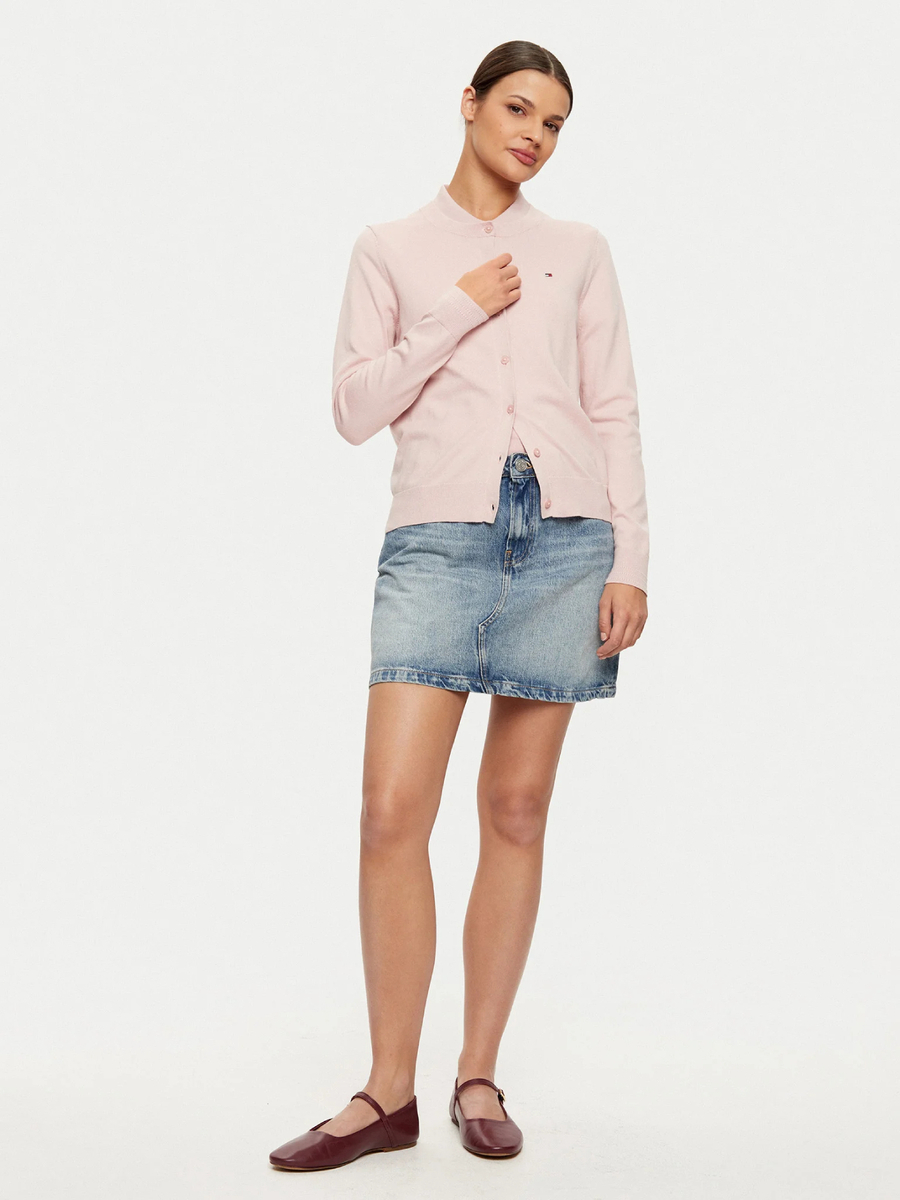 detail Tommy Hilfiger dámská džínová sukně