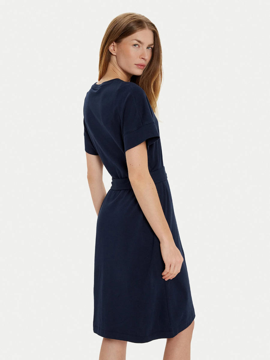 detail Tommy Hilfiger dámské tmavě modré šaty