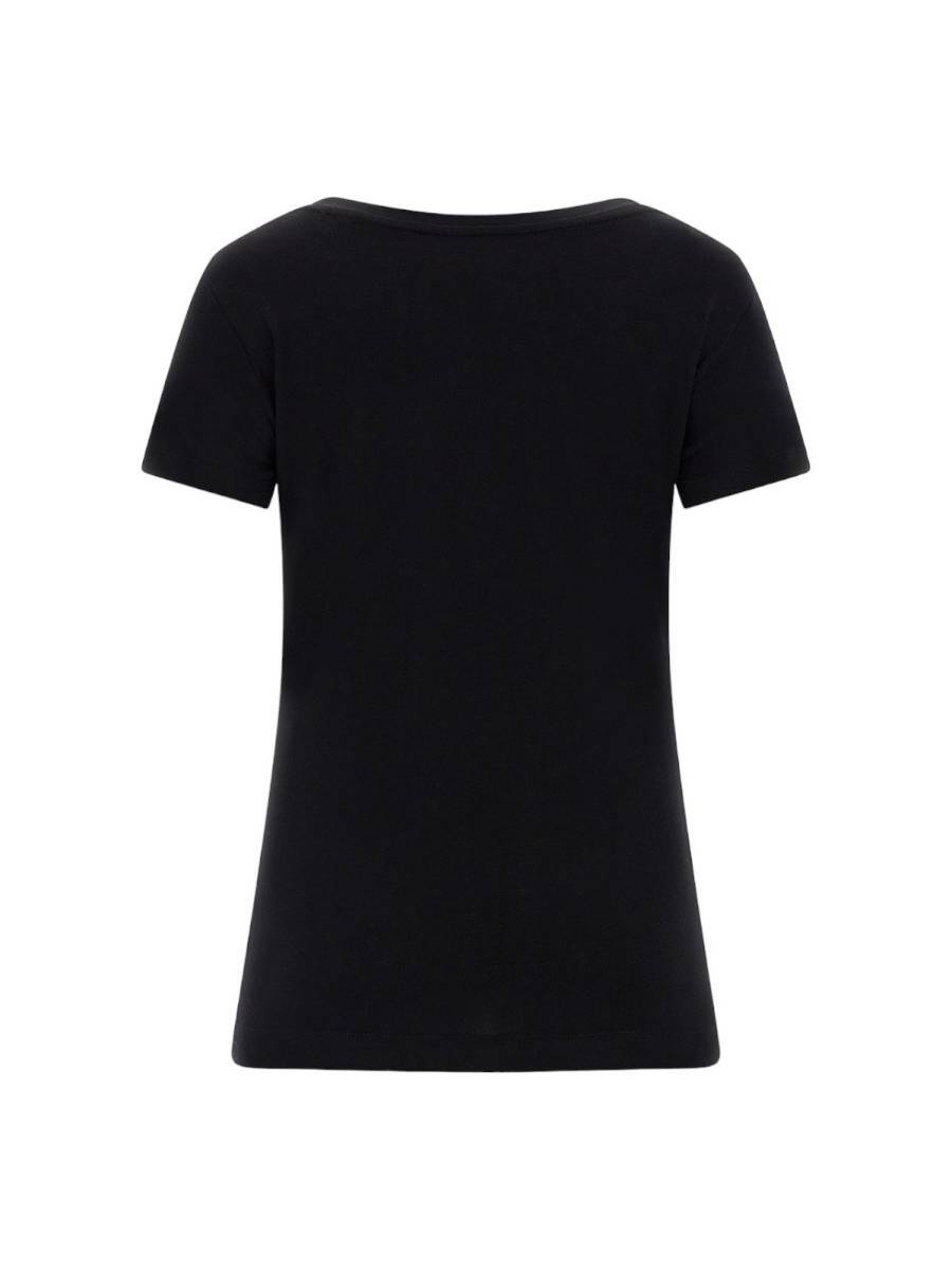 detail Guess dámské černé tričko